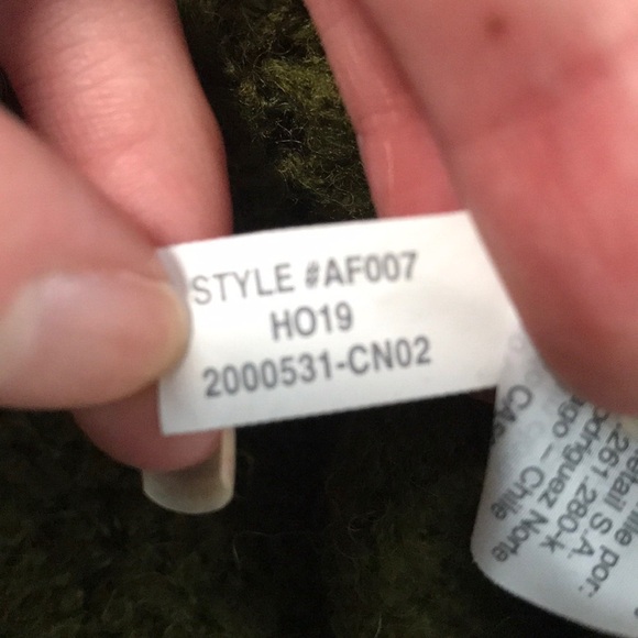 J. Crew Pointelle Cable Sweater Alpaca Moss Green - Picture 6 of 6